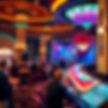 Exciting Entertainment Offerings at the Imperial Palace Vibrant entertainment scene at the Imperial Palace, showcasing live performances and shows