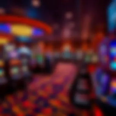 Diverse Gaming Options at the Imperial Palace Luxurious gaming area within the Imperial Palace, highlighting a variety of gaming options