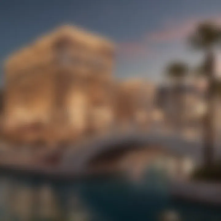 Collage of famous Las Vegas properties including The Venetian