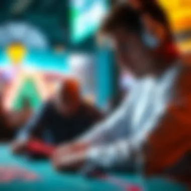 Psychological tactics in gambling