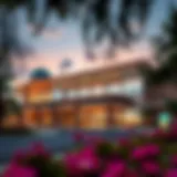 Exterior view of Mole Lake Casino showcasing its architectural design