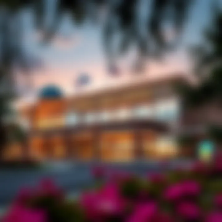 Exterior view of Mole Lake Casino showcasing its architectural design