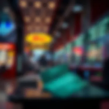 Conceptual representation of digital lottery transactions