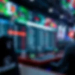 An overview of a sportsbook interface showcasing various betting options