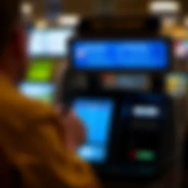 Exploring the Scanner Interface Michigan Lottery ticket scanner interface