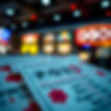 A vibrant display of Powerball lottery tickets