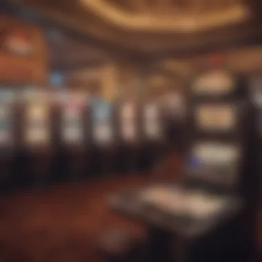 Interior gaming floor filled with slot machines and table games