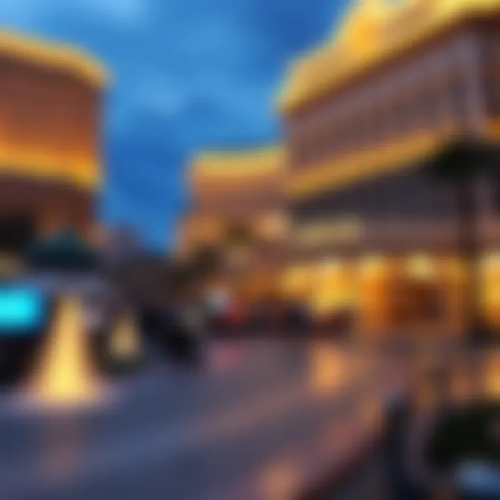 Historical timeline depicting ownership changes of the Bellagio