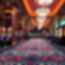 Luxurious gaming floor at Parx Casino Shippensburg