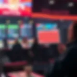 Visual representation of political betting trends