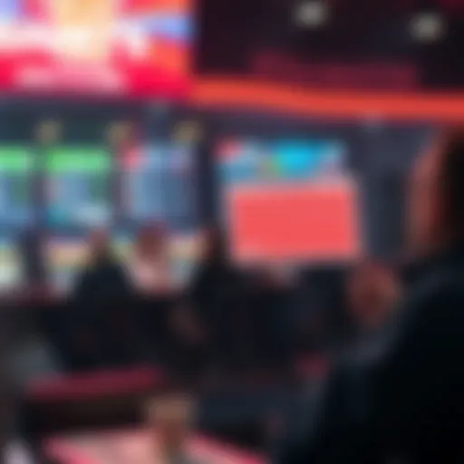 Visual representation of political betting trends