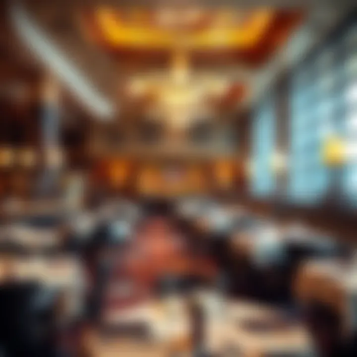 Diverse Dining Experiences at San Manuel Casino Resort Elegant dining area highlighting diverse culinary experiences available