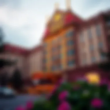 Architectural Grandeur of Seneca Hotel and Casino Exterior view of Seneca Hotel and Casino showcasing its architectural grandeur
