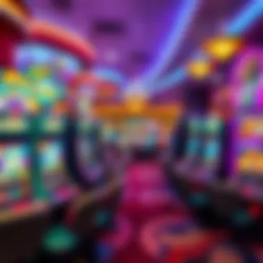 Vibrant Gaming Options Await at Seneca Interior gaming floor filled with vibrant gaming options