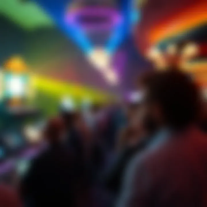 Vibrant Live Entertainment at Seneca Live entertainment event capturing the vibrant atmosphere