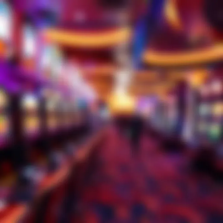 The Exciting Gaming Floor Experience Vibrant gaming floor filled with slot machines and tables