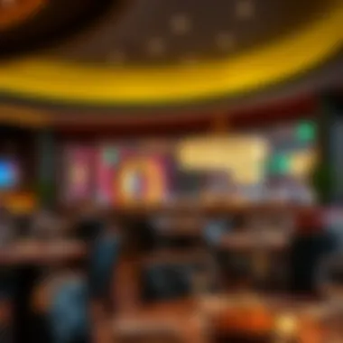 Elegant dining setting within The Jack Casino Cleveland highlighting culinary offerings