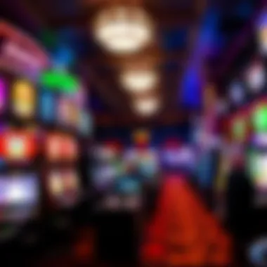 Gaming floor bustling with excitement and diverse gaming options