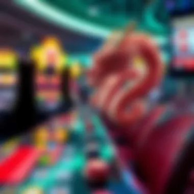 Responsible Gaming with Thunder Dragon Slot An engaging visual on responsible gaming practices related to slot machines