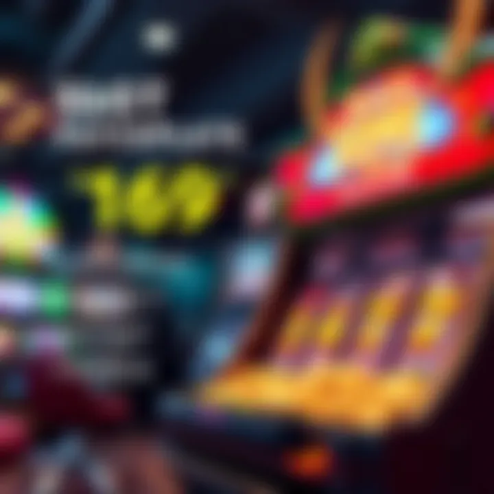 Infographic on payout percentage calculations in slot gaming