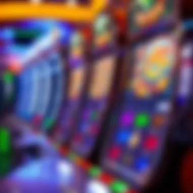 Detailed view of Dragon Link machine showcasing its unique features