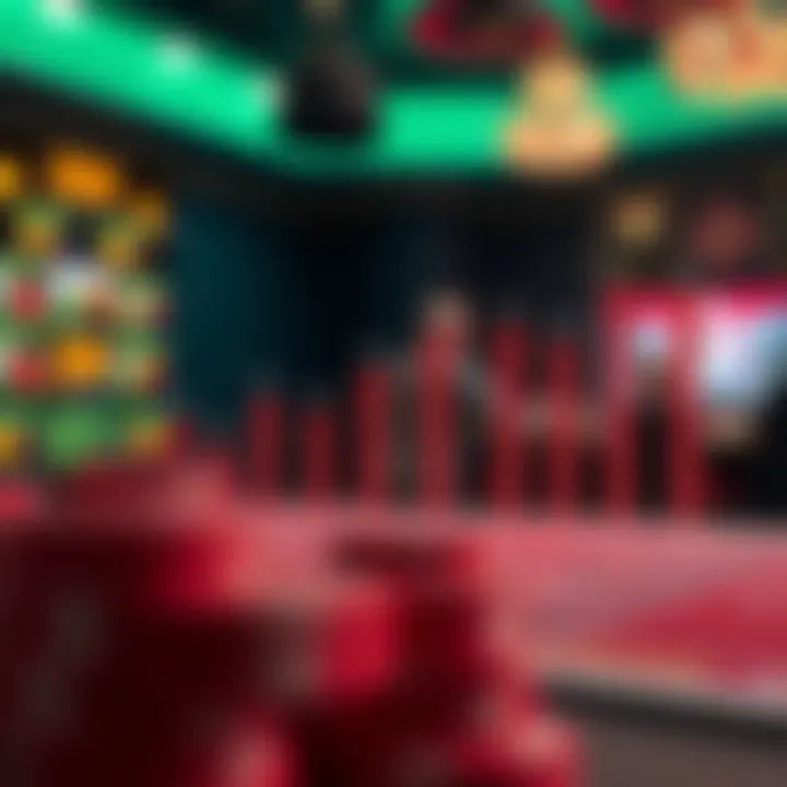 A graph showing potential payout scenarios for parlay bets