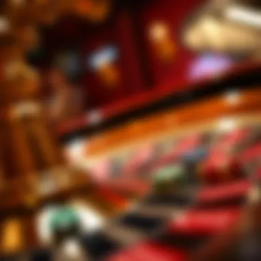 Graph illustrating mathematical payout calculations in roulette