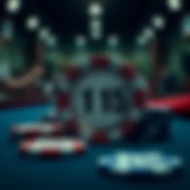 A visual representation of etiquette associated with using poker chip denomination stickers in a game setting.