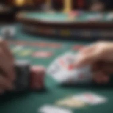 Illustration of Betting Options in Blackjack