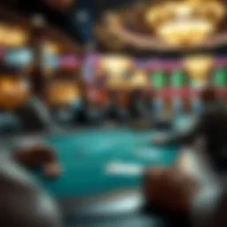 Dynamic online poker table experience